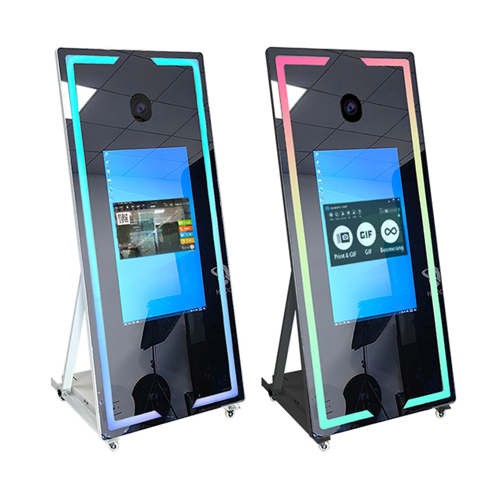 Photo Booth Machine - New Arrival Mirror Photobooth Portable Selfie