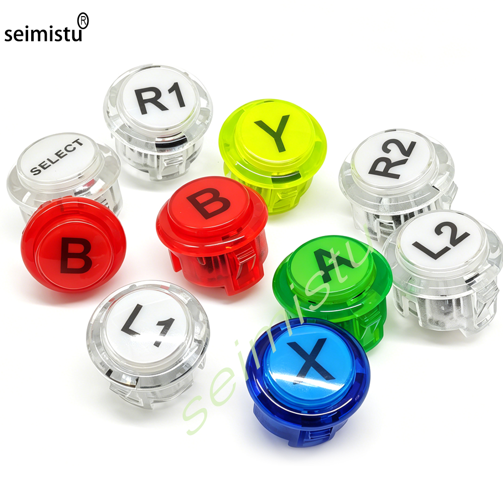 Arcade X - 1 pcs Arcade 30mm Clear Push