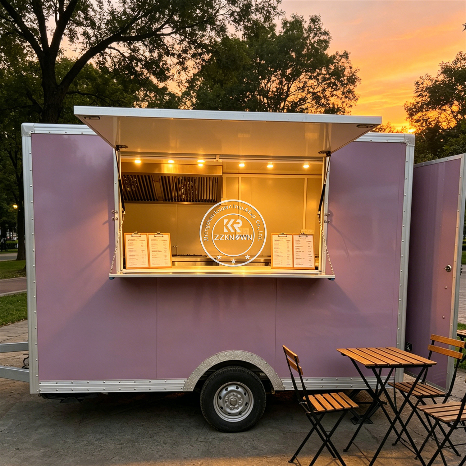 Hot Dog Vending Cart - Street Custom Food Trailer Mobile Street
