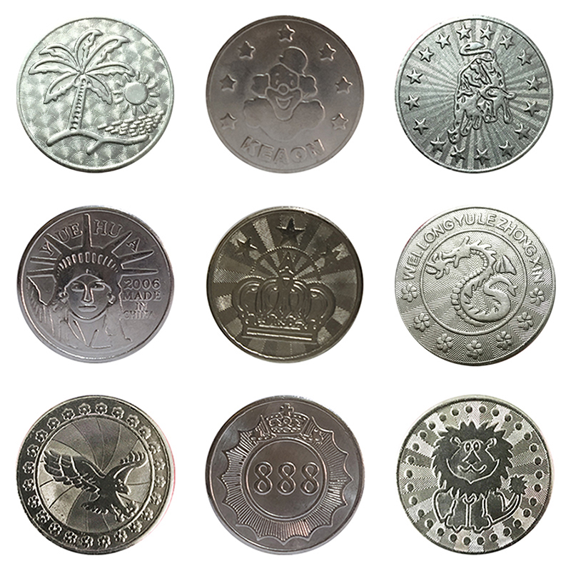100pcs Arcade Game Coin Token  - مراجعة Vending Arcade Games وسعره