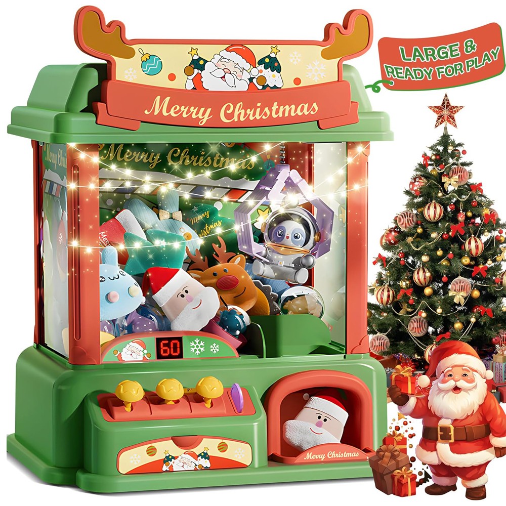Christmas Claw Machine For Kid - مراجعة Candy Vending Machine وسعره