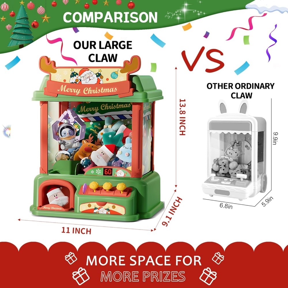 Christmas Claw Machine For Kid - مراجعة Candy Vending Machine وسعره