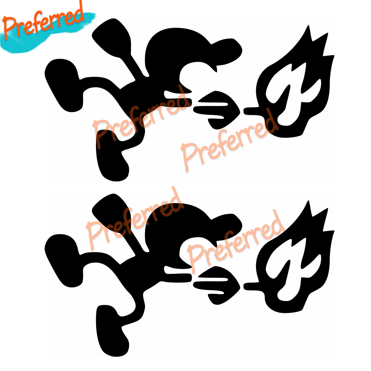 2 X PEGATINA STICKER Mr. GAME  - مراجعة Arcade X وسعره