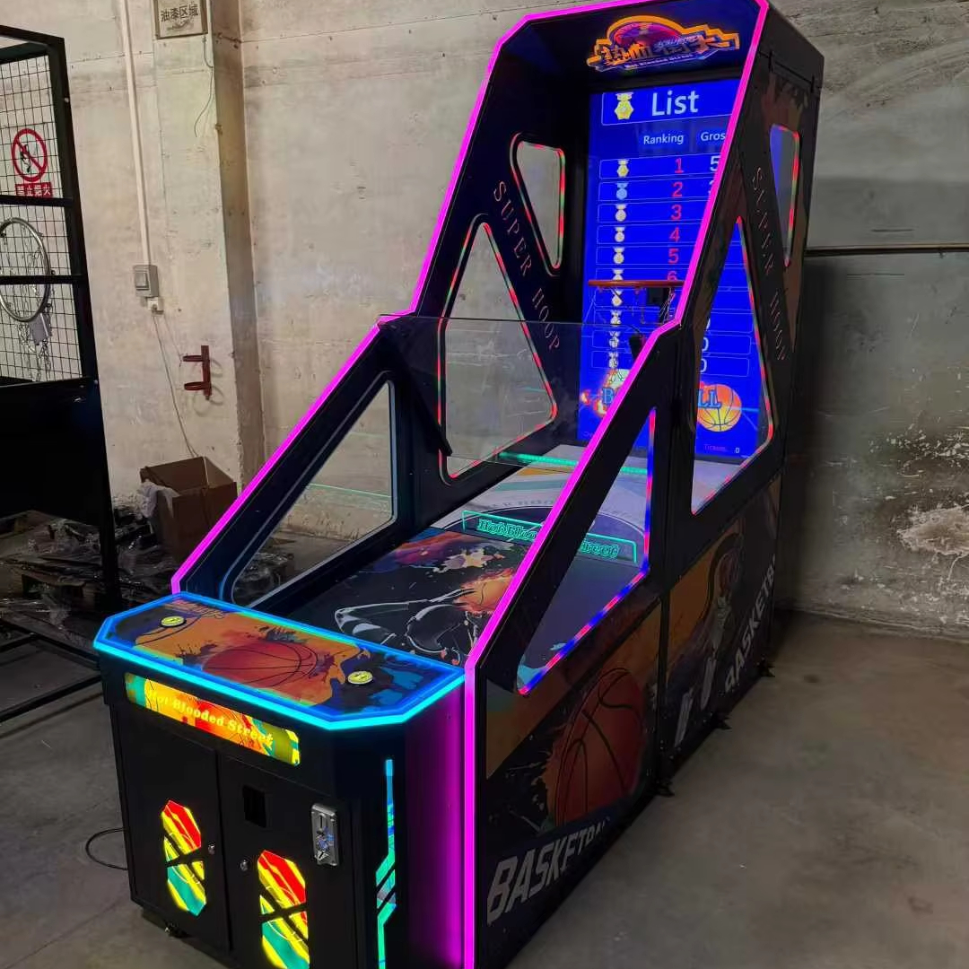 Coin-Operated LED Basketball A - مراجعة Ticket Redemption Machine وسعره
