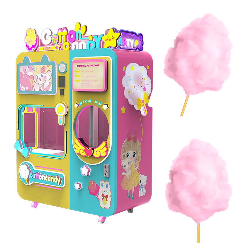 Customized Automatic Cotton Ca - مراجعة Candy Vending Machine وسعره
