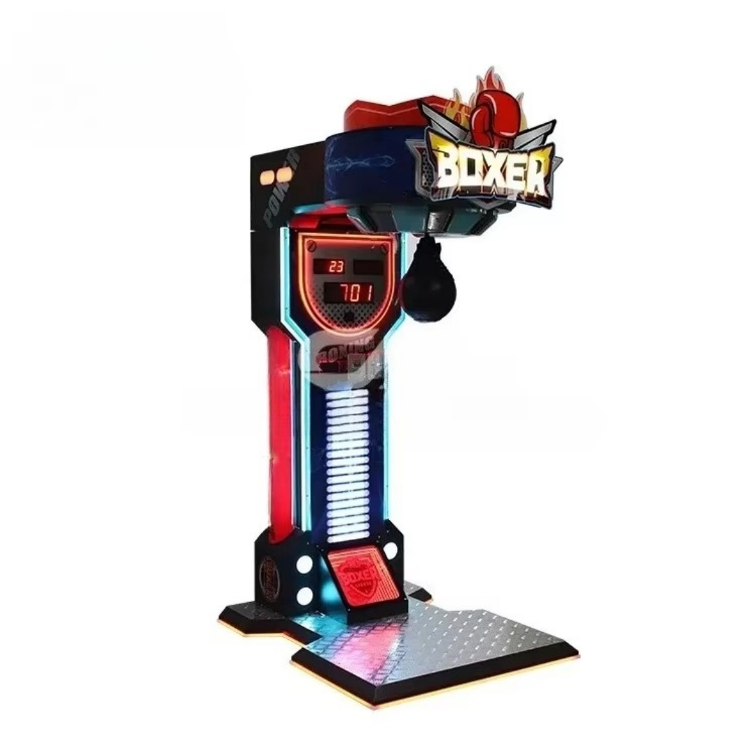 New Customized Logo Good Quali - مراجعة Boxing Machine Arcade وسعره