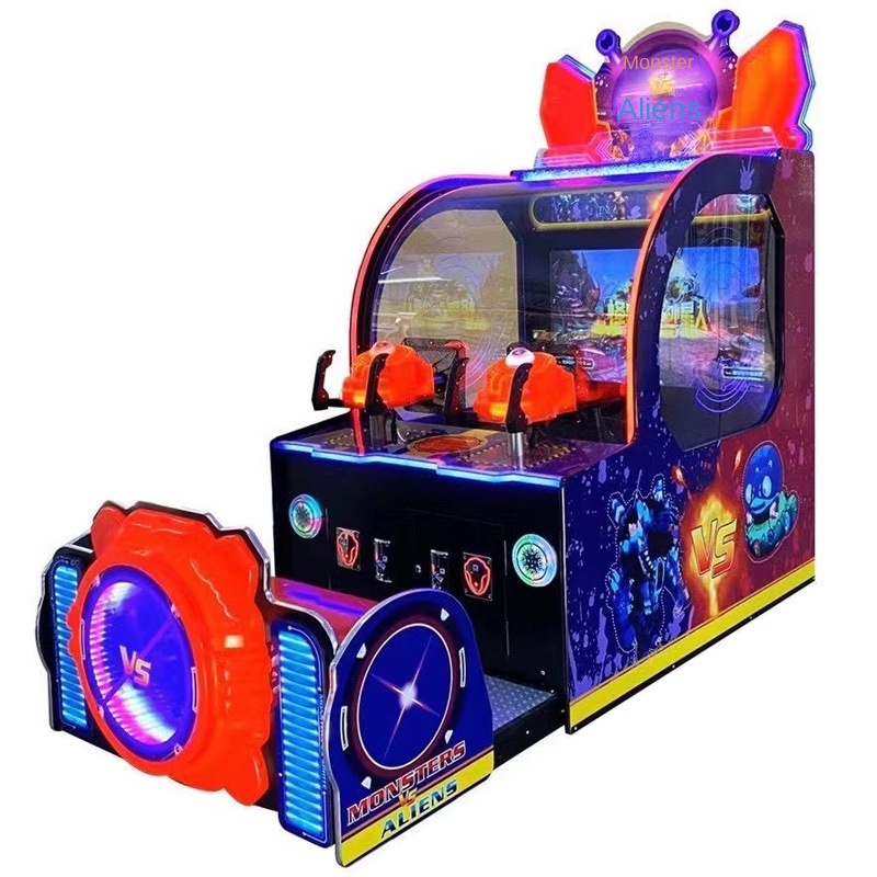Monsters VS Aliens Ball Game M - مراجعة Ticket Redemption Machine وسعره