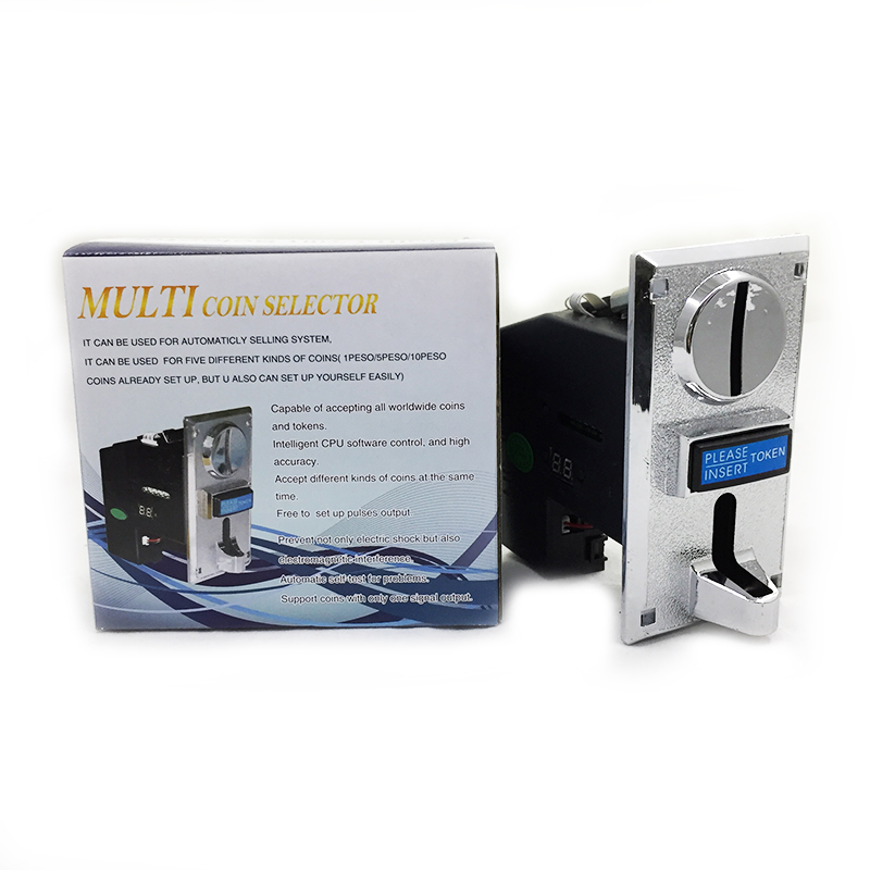 Multi Coin Acceptor Electronic - مراجعة Ticket Redemption Machine وسعره