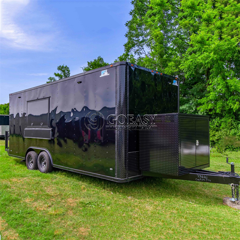 Factory Trucks Mobile BBQ Trai - مراجعة Hot Dog Vending Cart وسعره