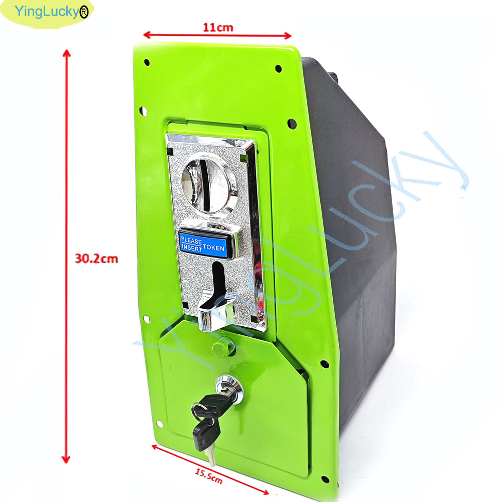 Arcade Game Token storage box  - مراجعة Arcade Vending & Laundry Revenue وسعره