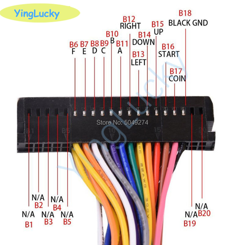 Arcade Cabinet 40-pin Wire Har - مراجعة Boxing Machine Arcade وسعره