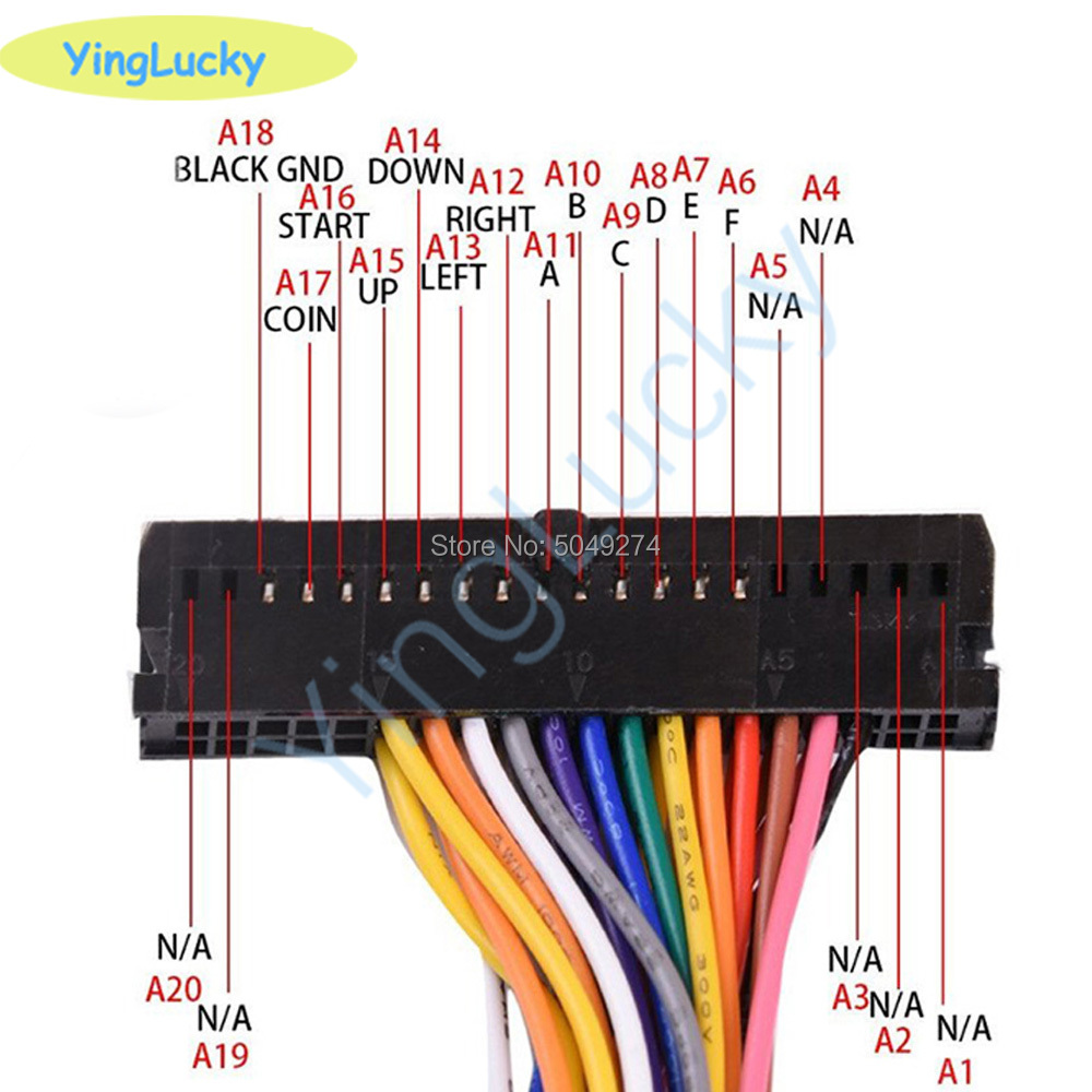 Arcade Cabinet 40-pin Wire Har - مراجعة Boxing Machine Arcade وسعره