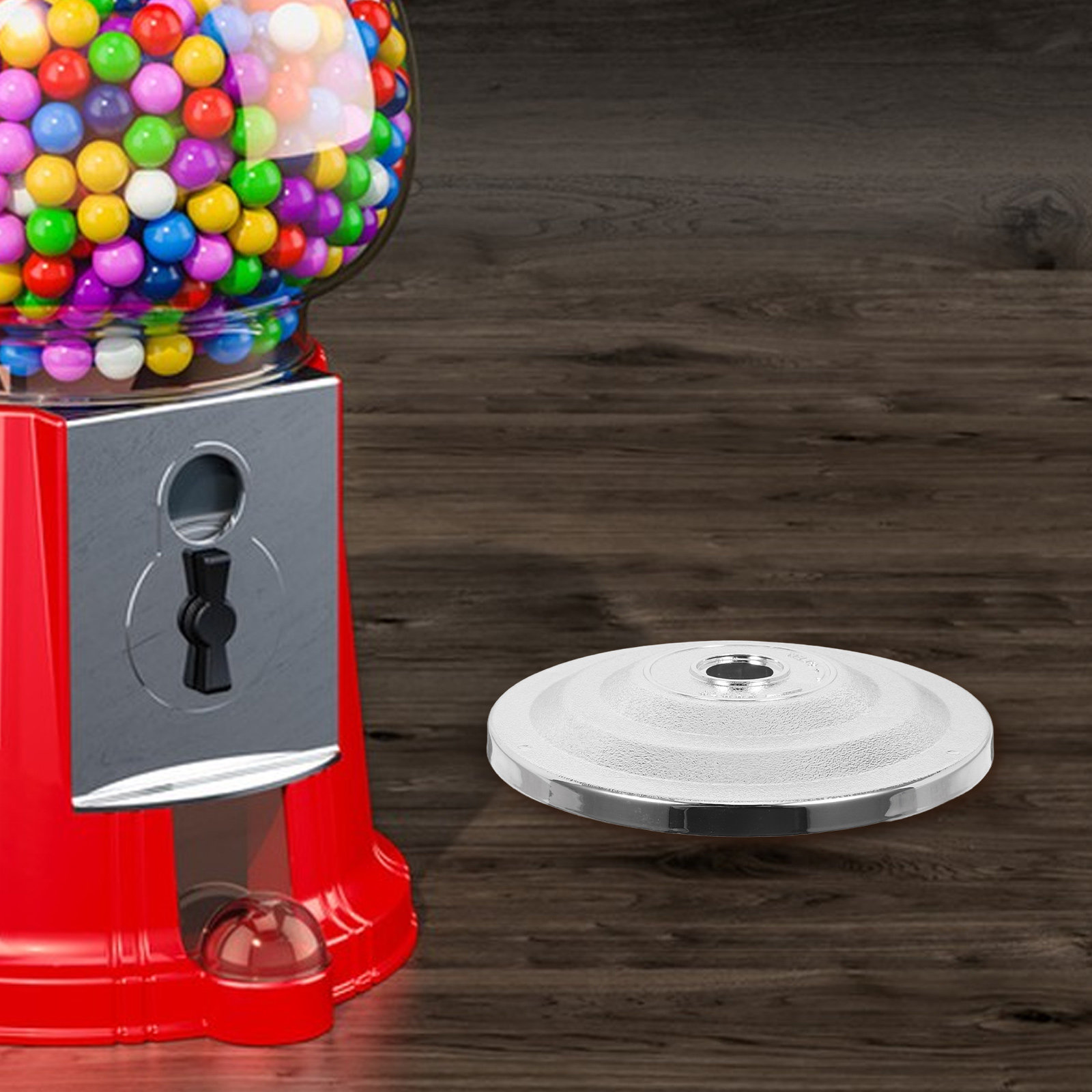 Universal Plastic Gumball Mach - مراجعة Candy Vending Machine وسعره