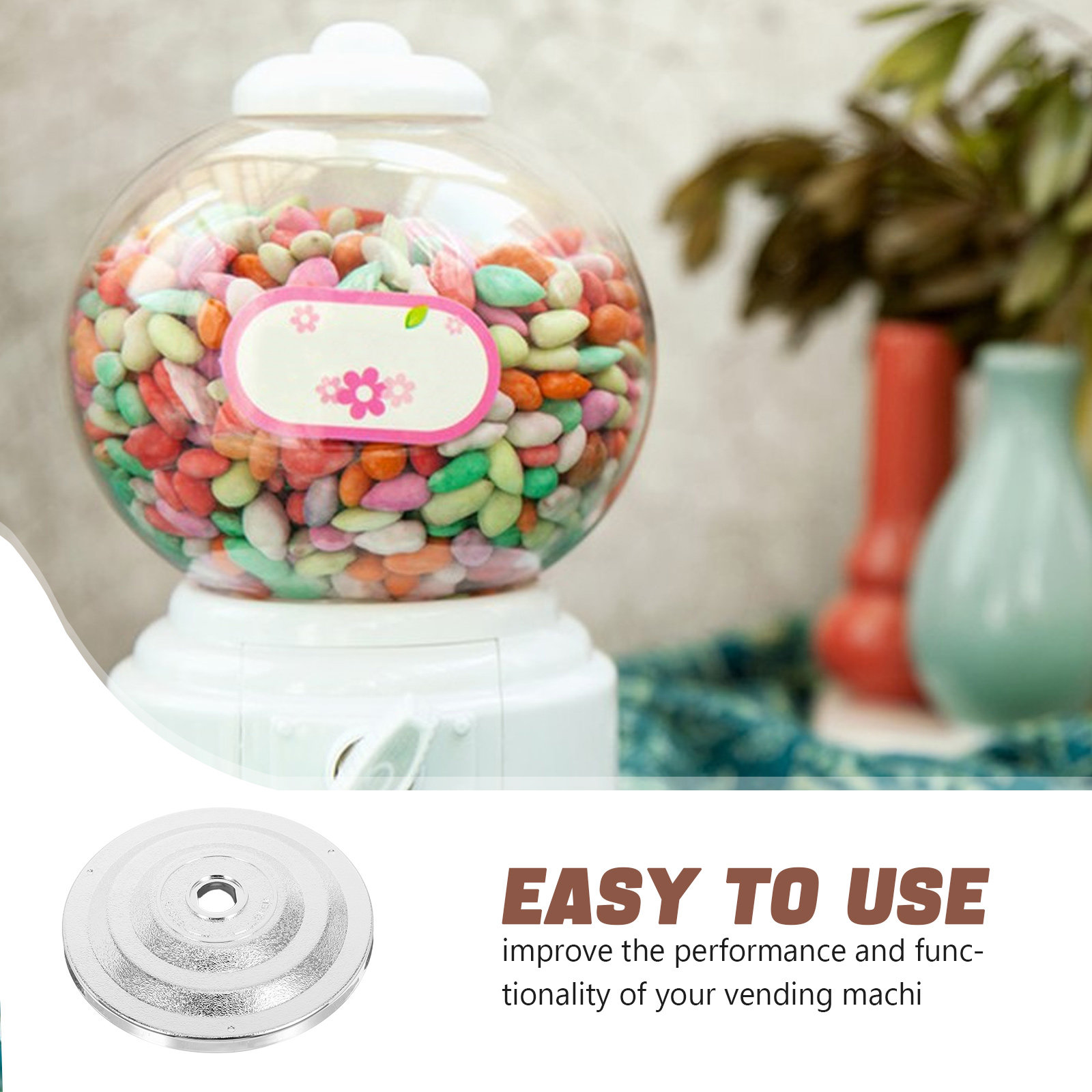Universal Plastic Gumball Mach - مراجعة Candy Vending Machine وسعره
