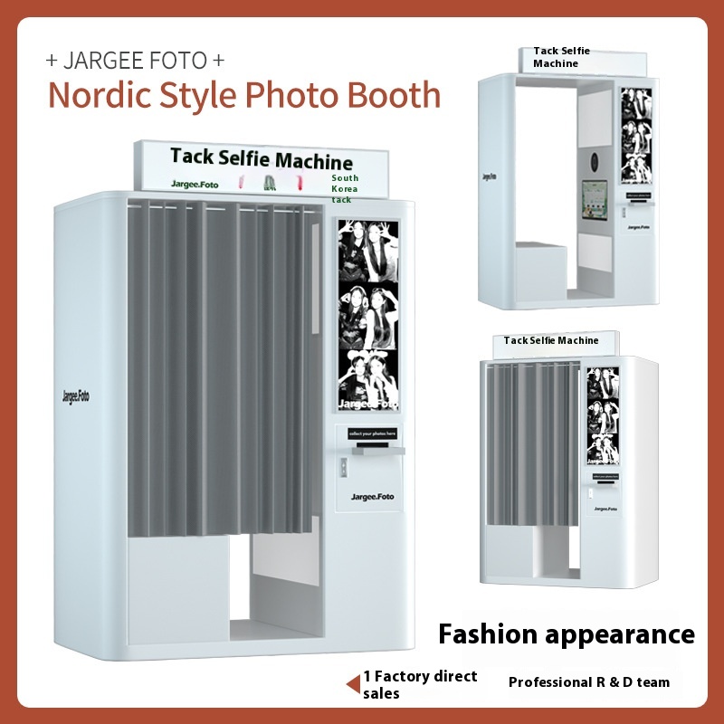 Nordic Style Portable All-in-O - مراجعة Photo Booth Machine وسعره