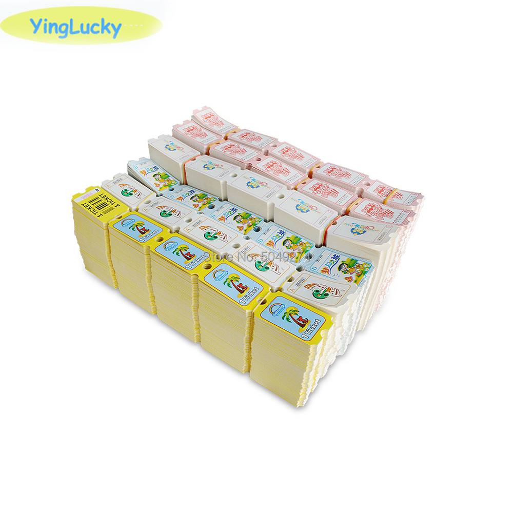yinglucky 2000 pcs/lot lottery - مراجعة Ticket Redemption Machine وسعره