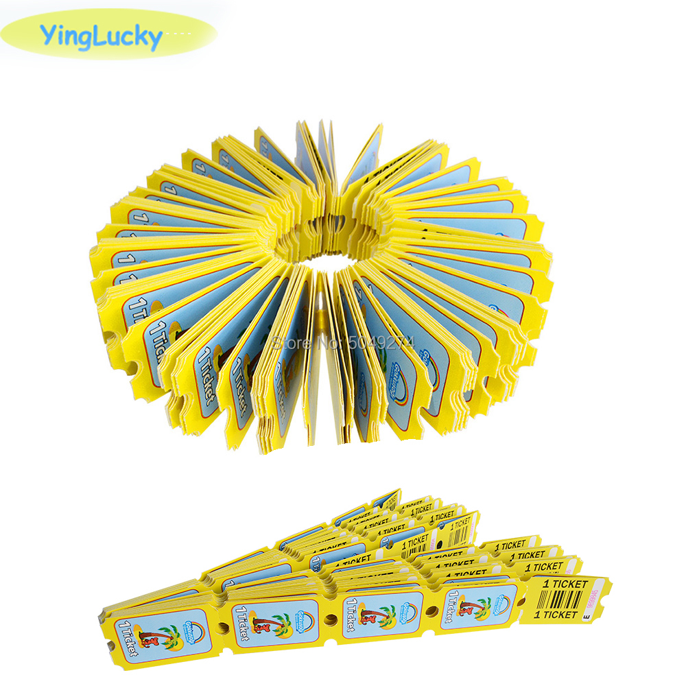 yinglucky 2000 pcs/lot lottery - مراجعة Ticket Redemption Machine وسعره
