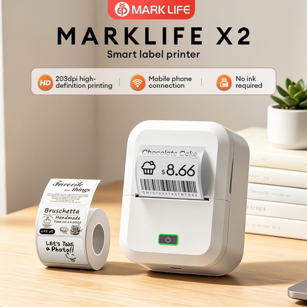 Marklife X2 Mini Portable Labe - مراجعة Ticket Redemption Machine وسعره