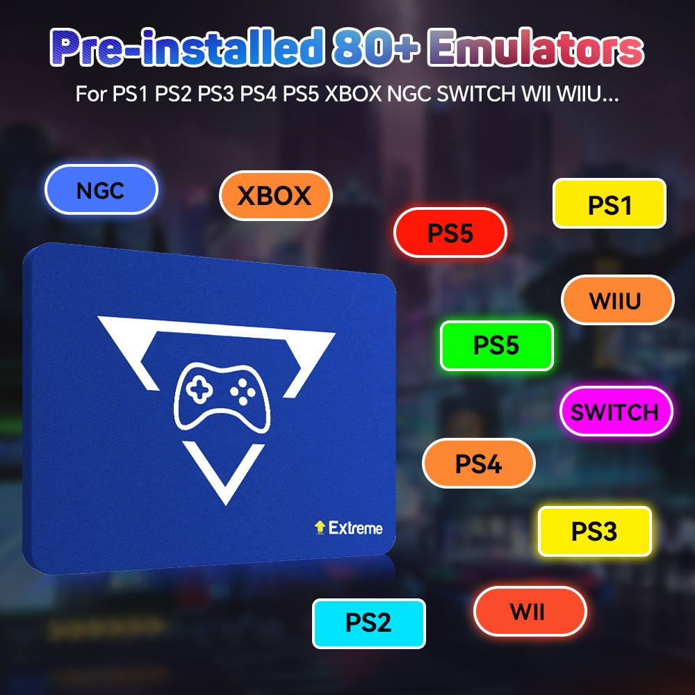 2TB Gaming Emulation Hard Driv - مراجعة Arcade X وسعره