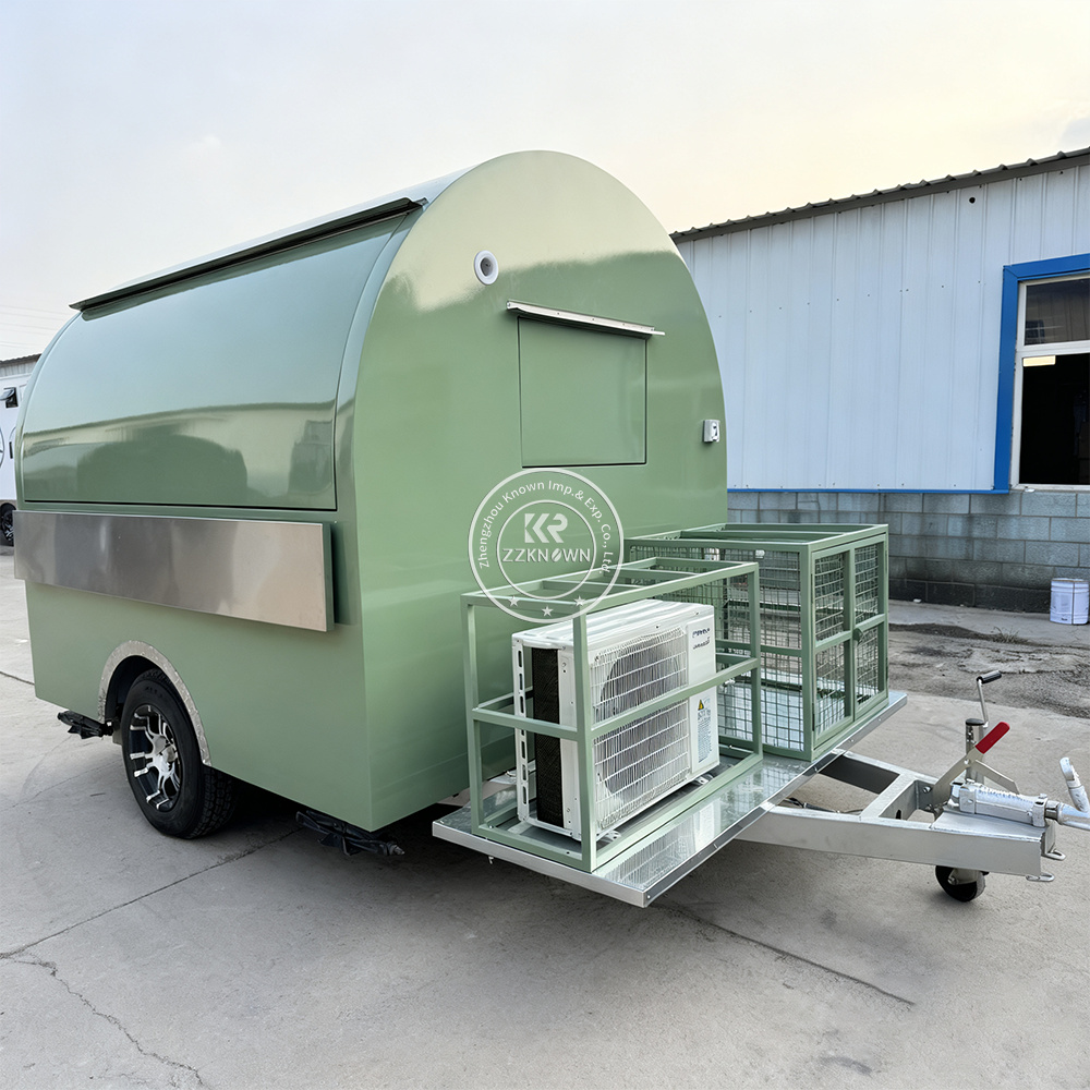 Luxury Mobile Food Truck Fully - مراجعة Hot Dog Vending Cart وسعره