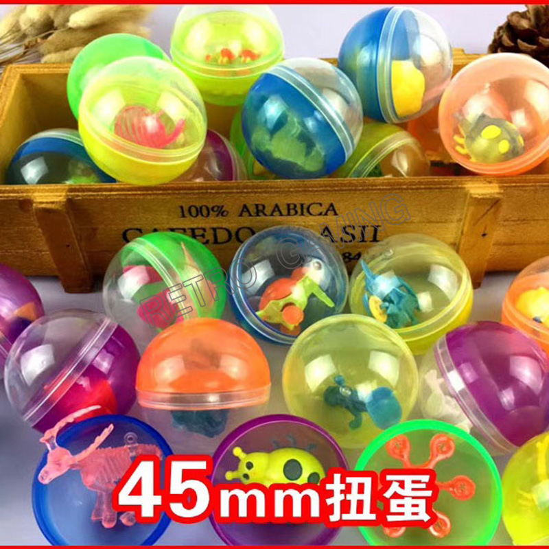 100pcs/bag 32mm / 45mm / 50mm  - مراجعة Arcade Style Vending Machine وسعره