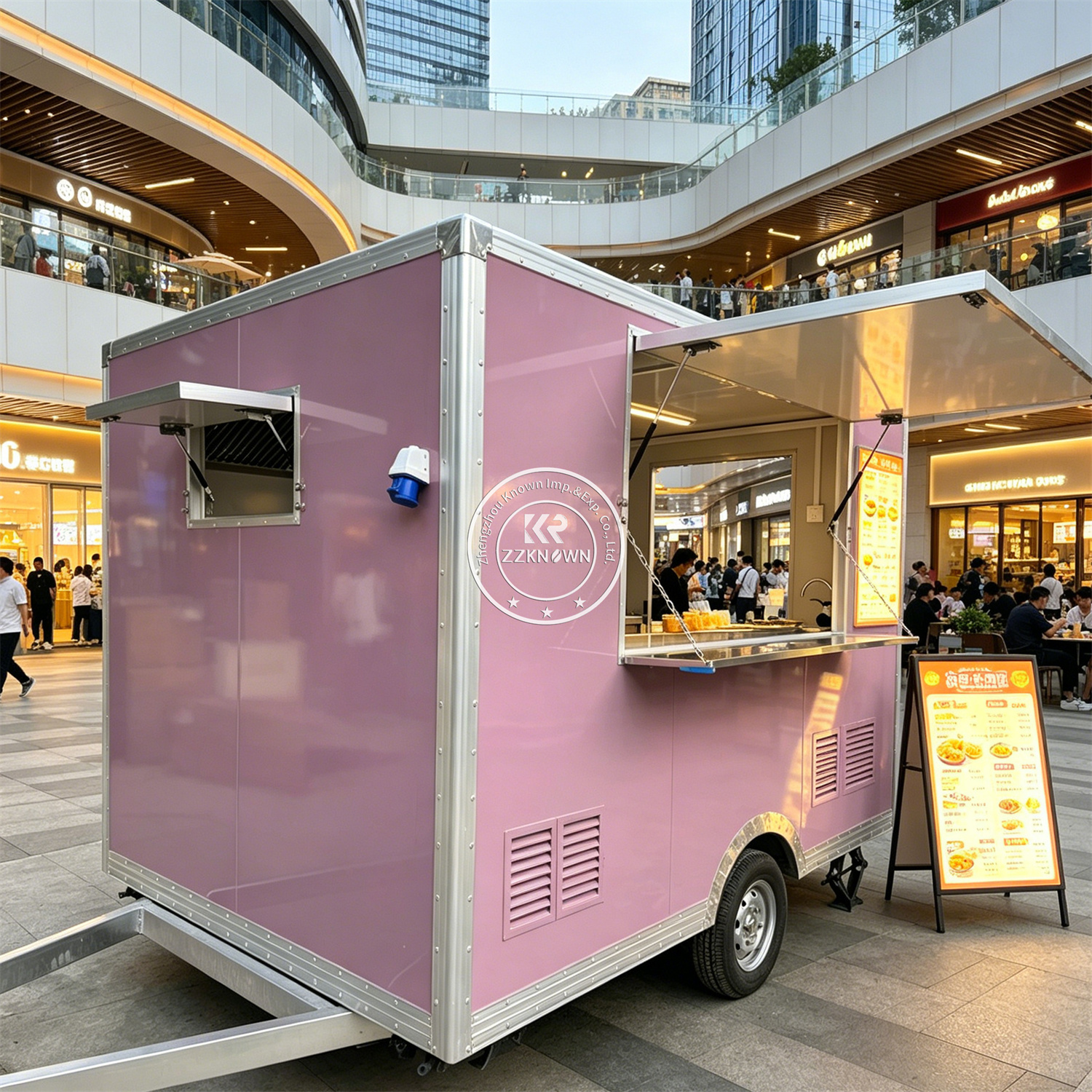 Concession Pizza Trailer Stree - مراجعة Hot Dog Vending Cart وسعره