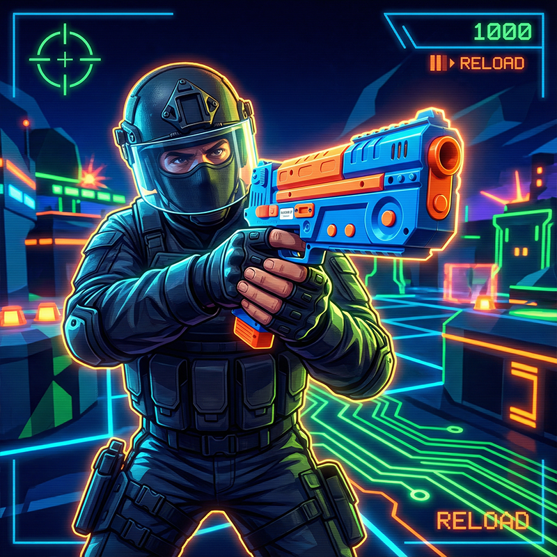 2.4G Wireless Light Gun Contro - مراجعة Arcade X وسعره