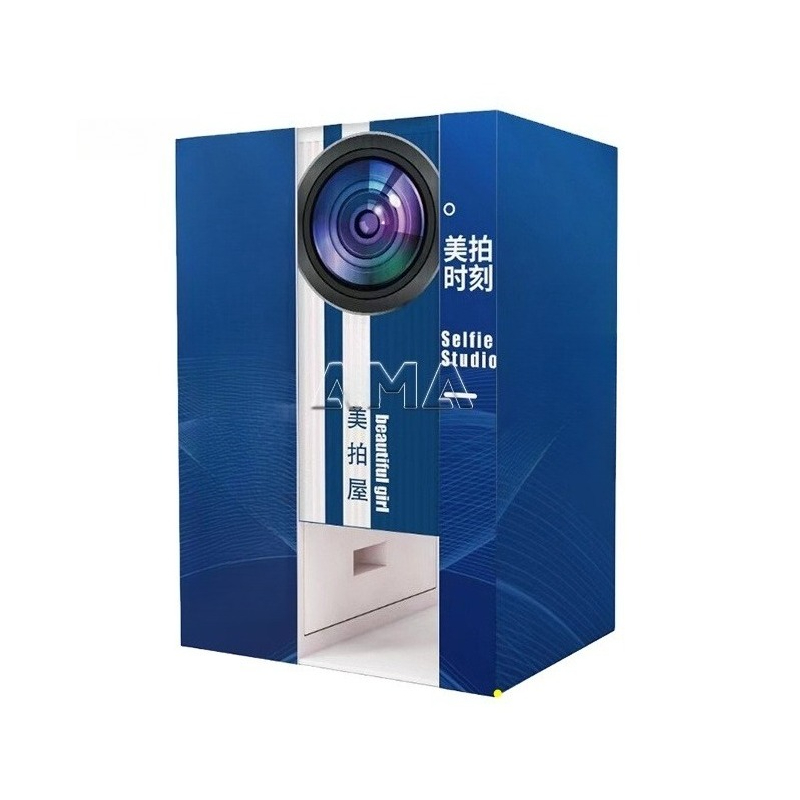 Photo Camera With Printer 360  - مراجعة Photo Booth Machine وسعره