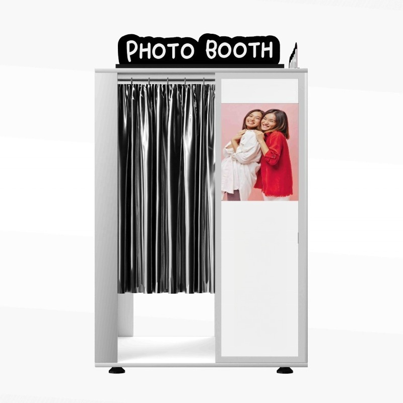 Photo Camera With Printer 360  - مراجعة Photo Booth Machine وسعره