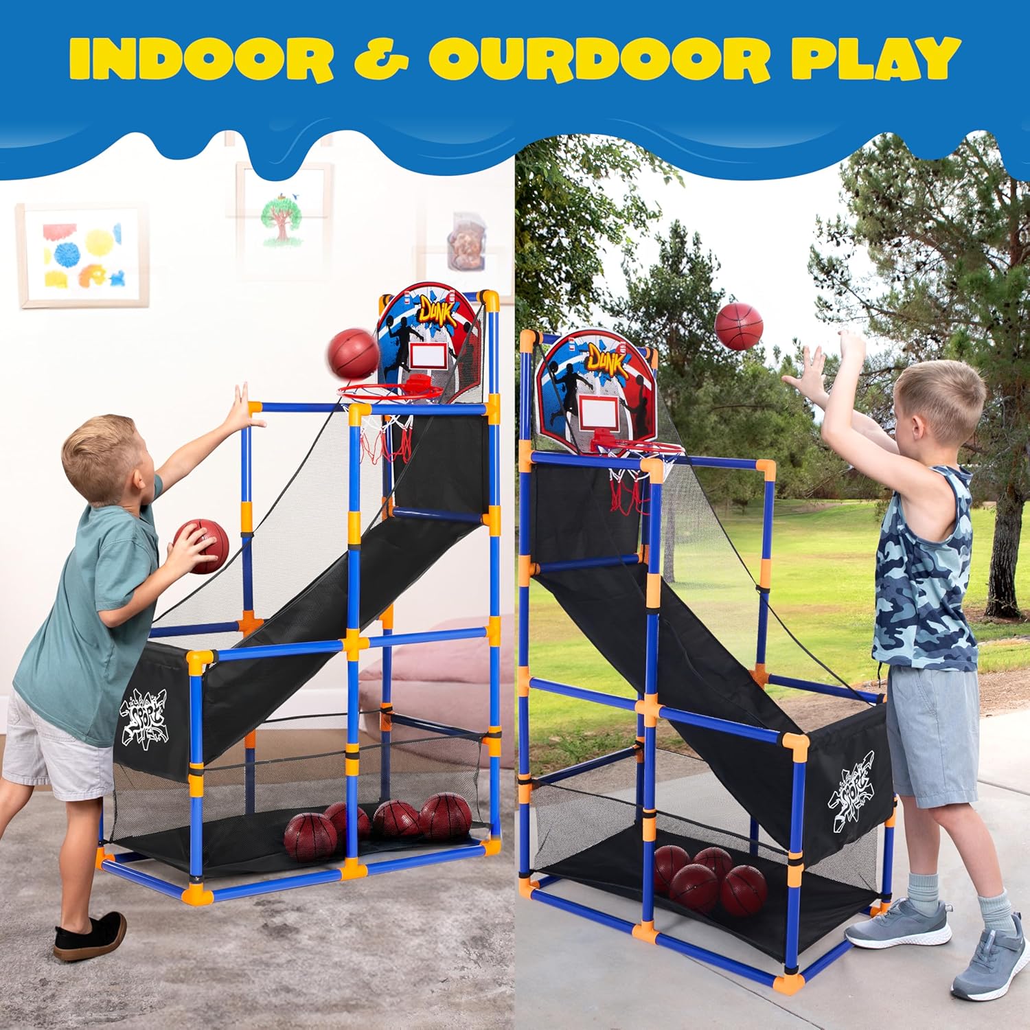 Arcade Basketball Game Set wit - مراجعة Basketball Arcade Game وسعره