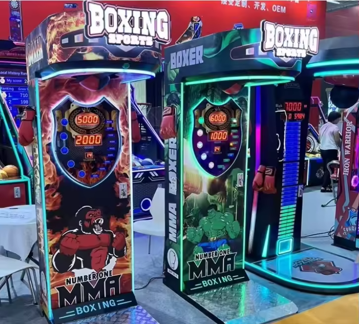 Hot Sale Indoor Domestic Amuse - مراجعة Boxing Machine Arcade وسعره