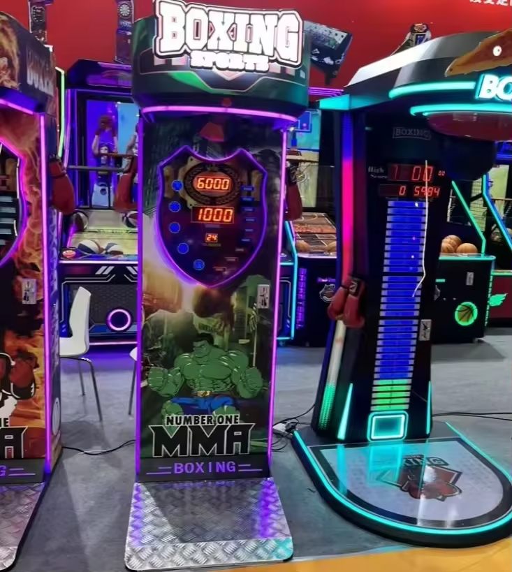 Hot Sale Indoor Domestic Amuse - مراجعة Boxing Machine Arcade وسعره