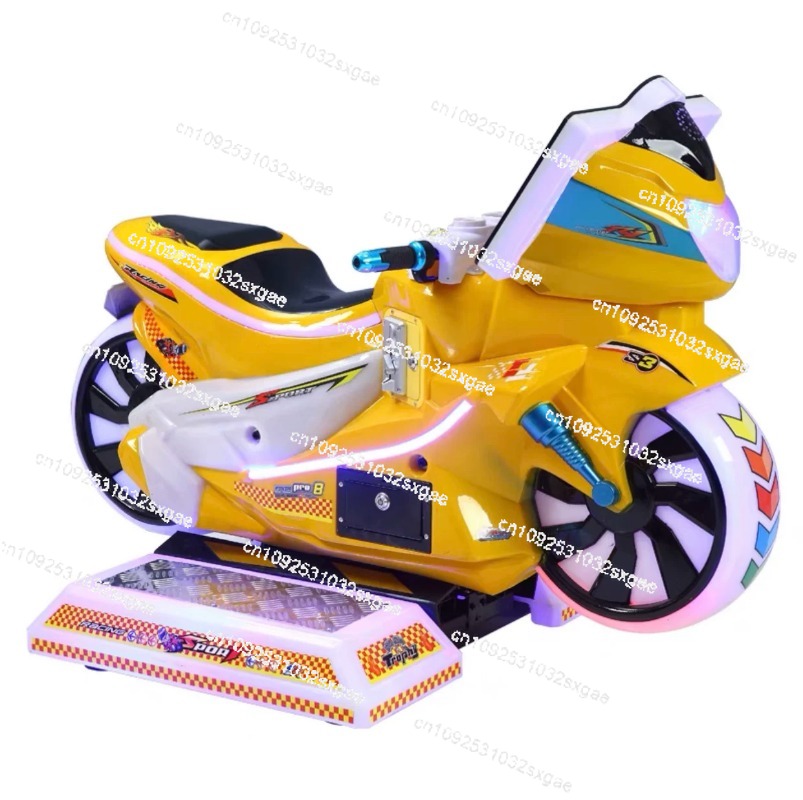 Kids Play Motor Bike Amusement - مراجعة Arcade Game Coin وسعره