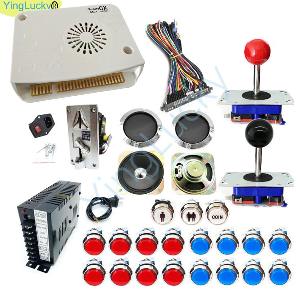 Pandora saga box CX Arcade diy - مراجعة Arcade Game Coin وسعره