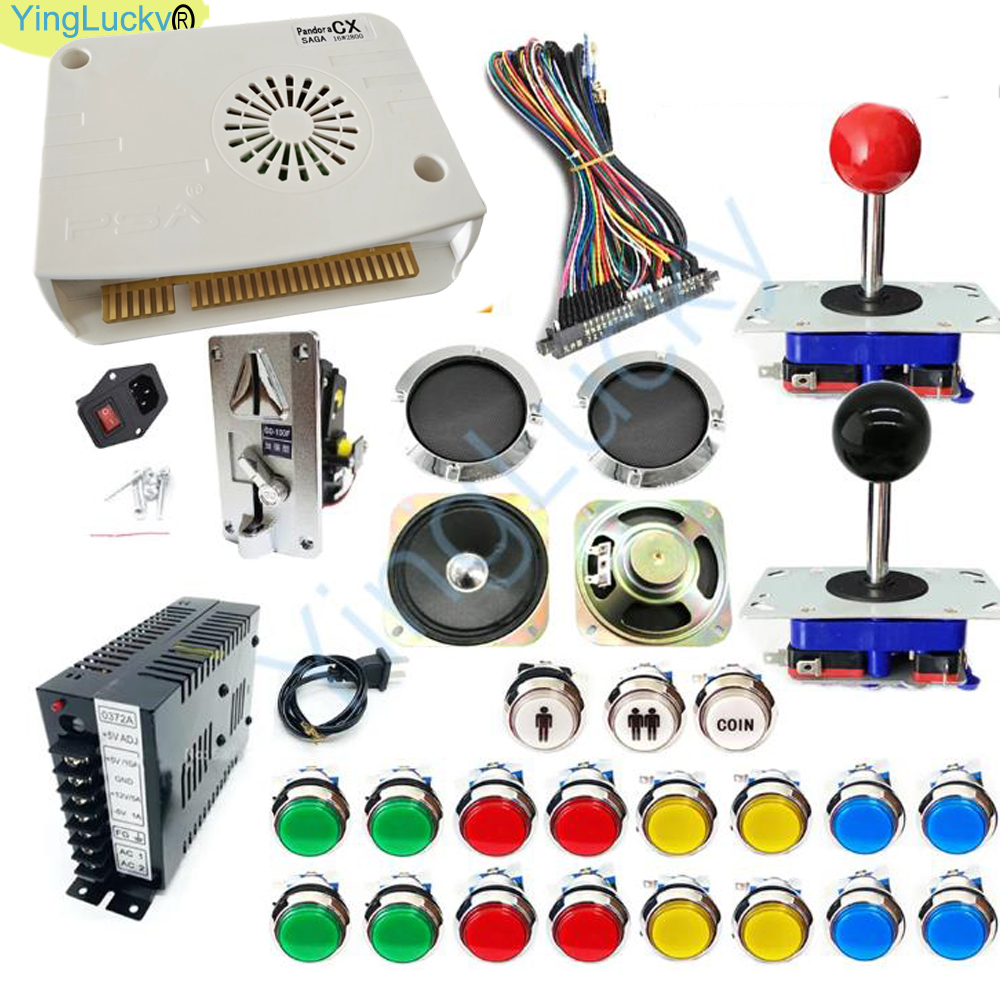 Pandora saga box CX Arcade diy - مراجعة Arcade Game Coin وسعره