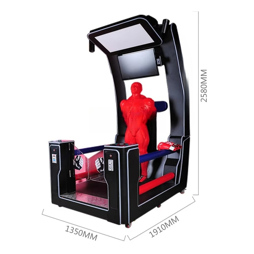 Amusement  Park Automatic Elec - مراجعة Boxing Machine Arcade وسعره