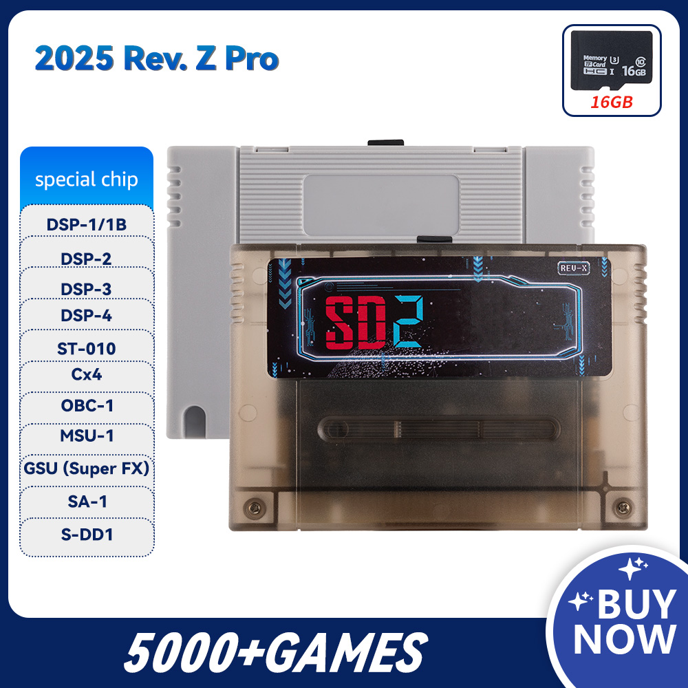 SD2 Game SNES for SD2SNES Rev. - مراجعة Arcade Z وسعره