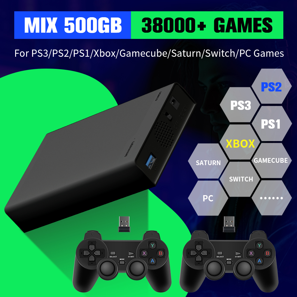 500G Game Hard Drive With 3800 - مراجعة Arcade X وسعره