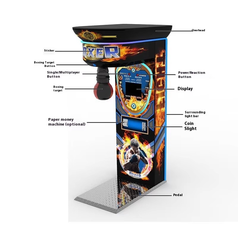 Black King Boxing Arcade Machi - مراجعة Boxing Machine Arcade وسعره