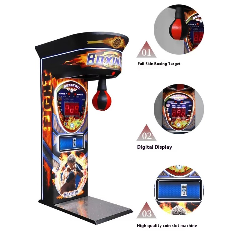 Black King Boxing Arcade Machi - مراجعة Boxing Machine Arcade وسعره