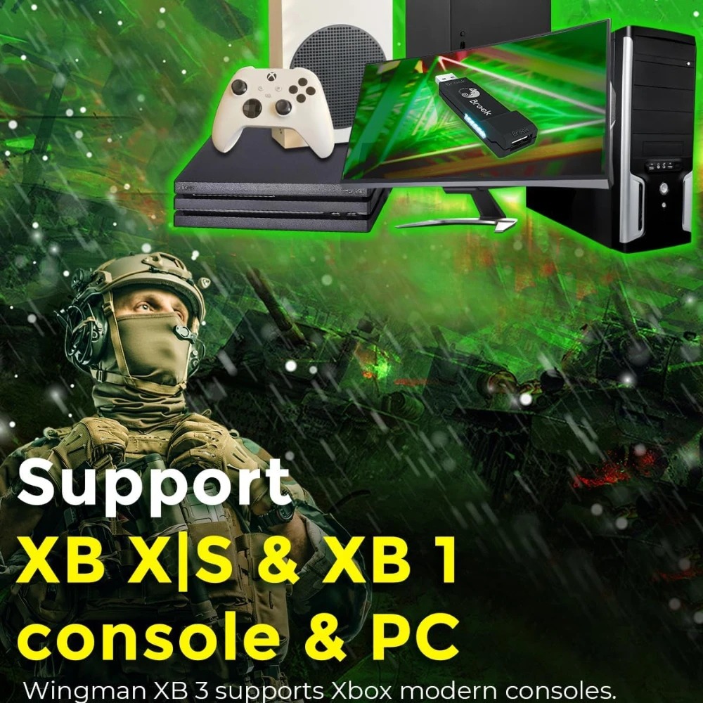 Brook Wingman XB3 Converter fo - مراجعة Arcade X وسعره