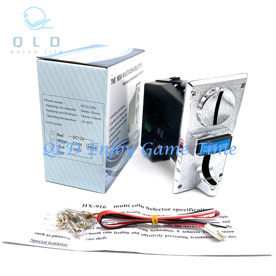 9-Type Multi Coin Acceptor 616 - مراجعة Boxing Machine Arcade وسعره