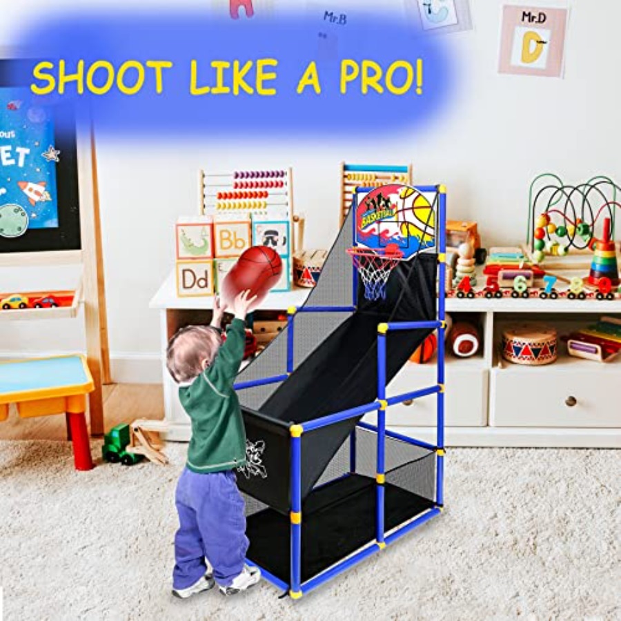 Toy Basketball Hoop Arcade Gam - مراجعة Basketball Arcade Game وسعره