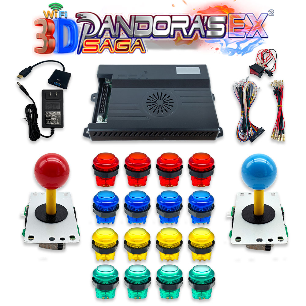 3D WiFi 10888 in 1 Pandora Sag - مراجعة Boxing Machine Arcade وسعره
