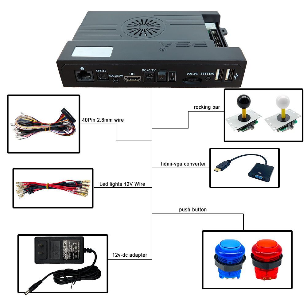 3D WiFi 10888 in 1 Pandora Sag - مراجعة Boxing Machine Arcade وسعره