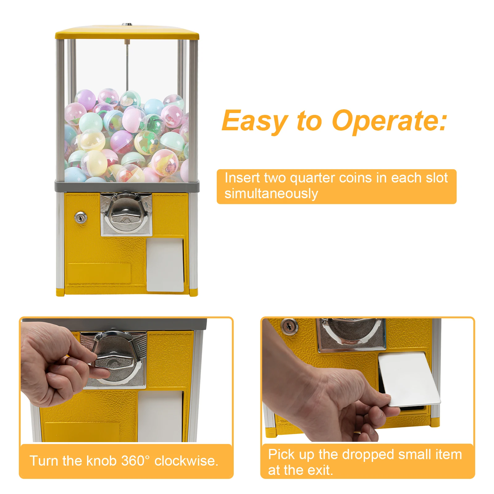 Vending Machine 3-5.5cm Capsul - مراجعة Candy Vending Machine وسعره