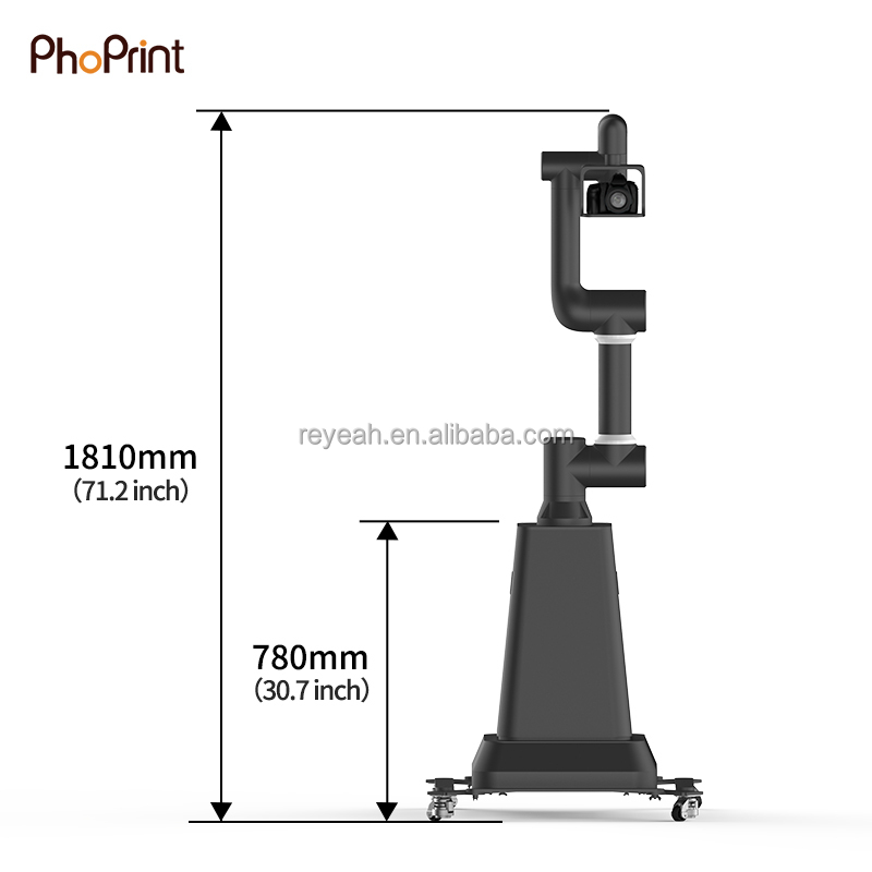 Phoprint Glambot Robotic Arm C - مراجعة Photo Booth Machine وسعره