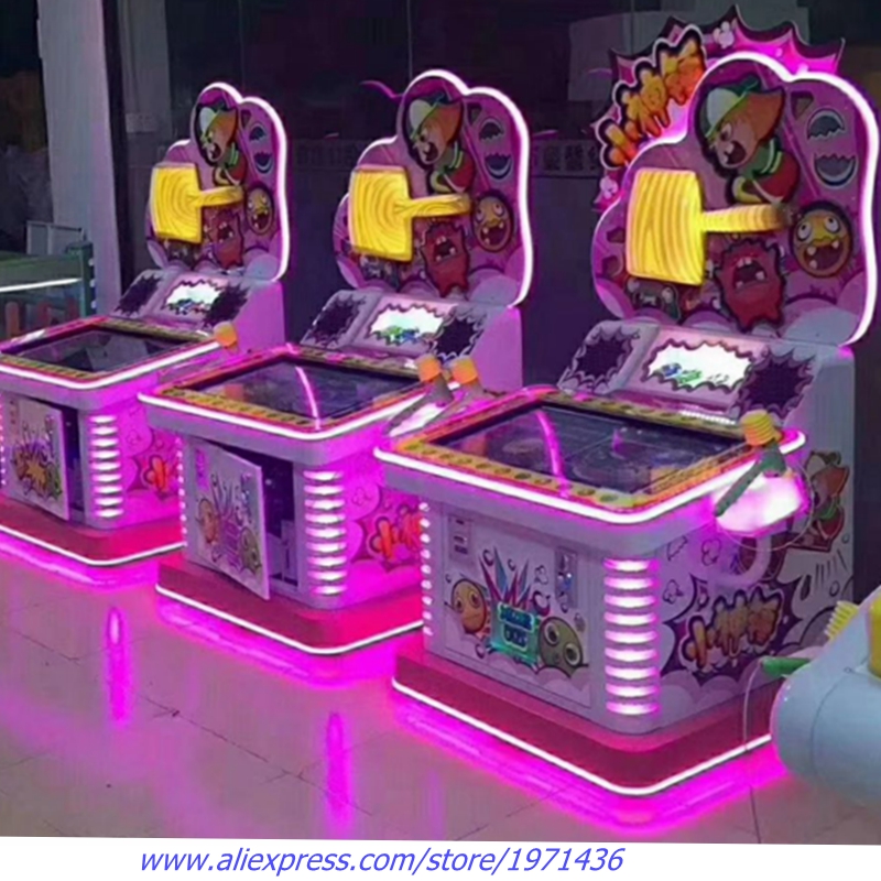 Hammer Hitting Video Games Amu - مراجعة Ticket Redemption Machine وسعره
