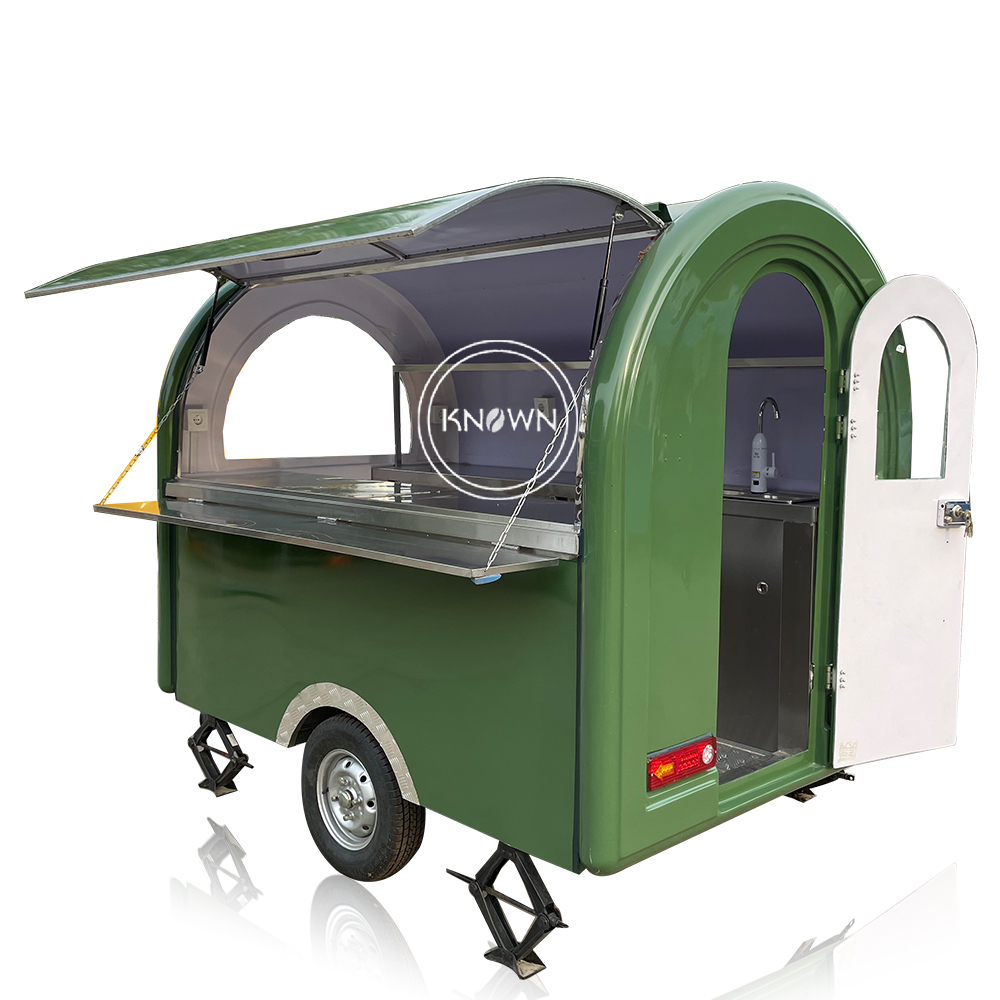 Commercial Mobile Hot Dog Cart - مراجعة Hot Dog Vending Cart وسعره
