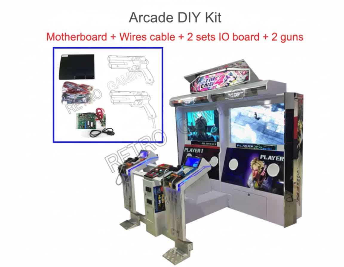 Batocera Game System With Dual - مراجعة Gun Shooting Arcade وسعره